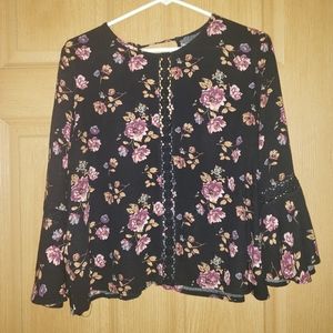 Forever 21 floral top L